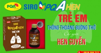Hướng dẫn cách dứt điểm hen phế quản ở trẻ chỉ sau một liệu trình của PQA